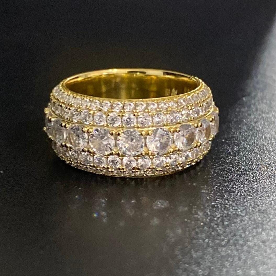 Customer photo review of Multi Crystal Rings