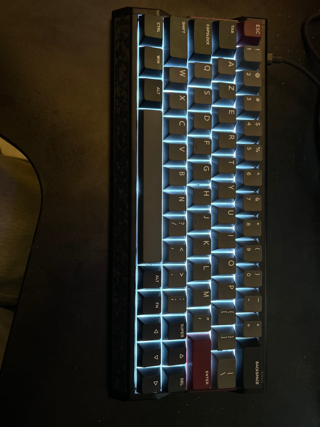 Customer photo review of IQUNIX EV63 Hall Effect Keyboard