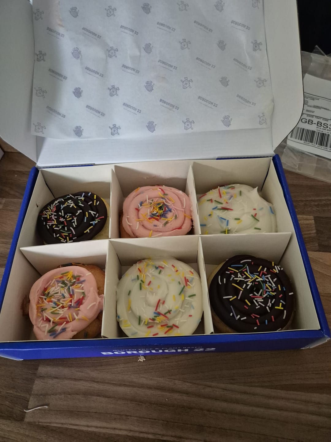 Customer photo review of The Baked Party Box