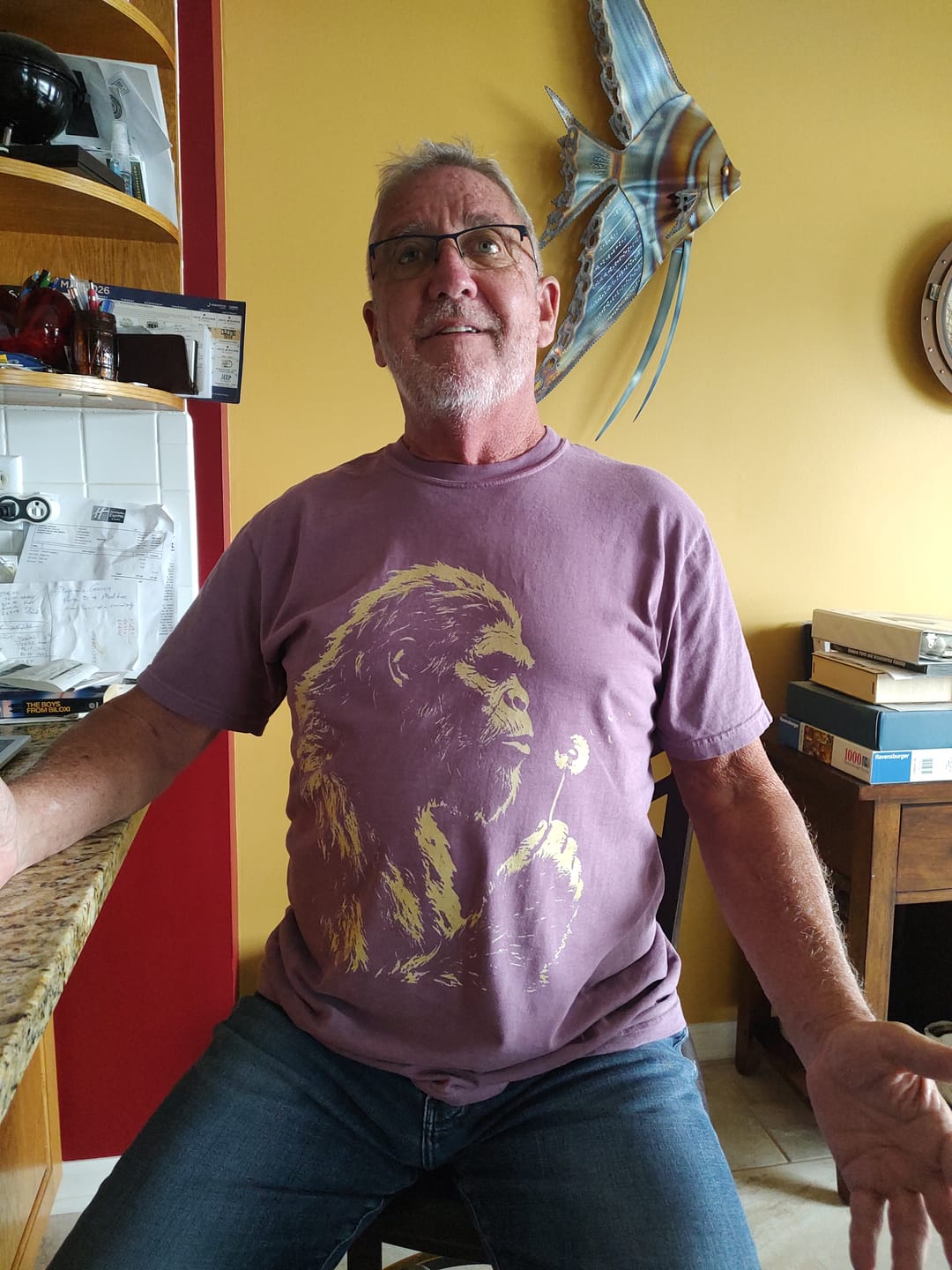 Customer photo review of Blowing Wishes T-Shirt