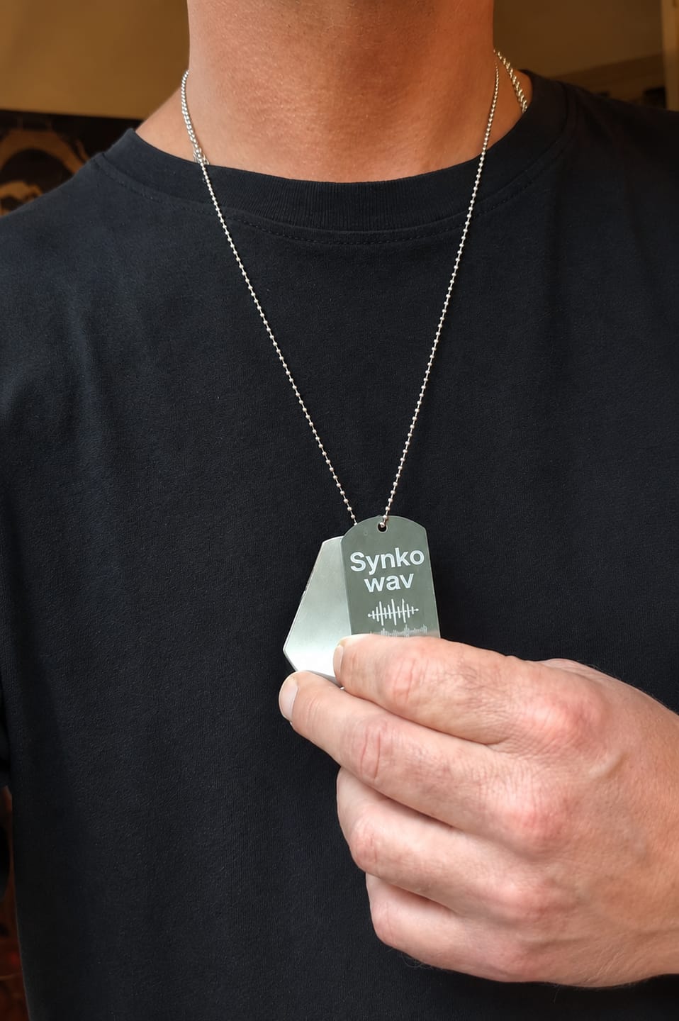 Customer photo review of Collar personalizado USB Set Key