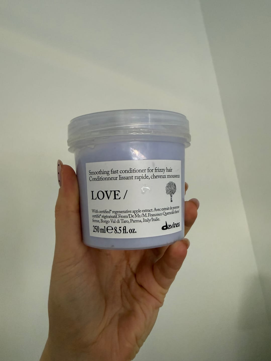 Customer photo review of LOVE SMOOTHING Conditioner