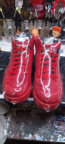 Customer photo review of Just Suede
