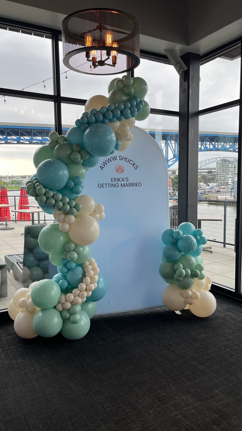 Customer photo review of Customization Birthday Wedding Baby Shower Bridal Decade Party Arch Backdrop Wall Cloth Cover