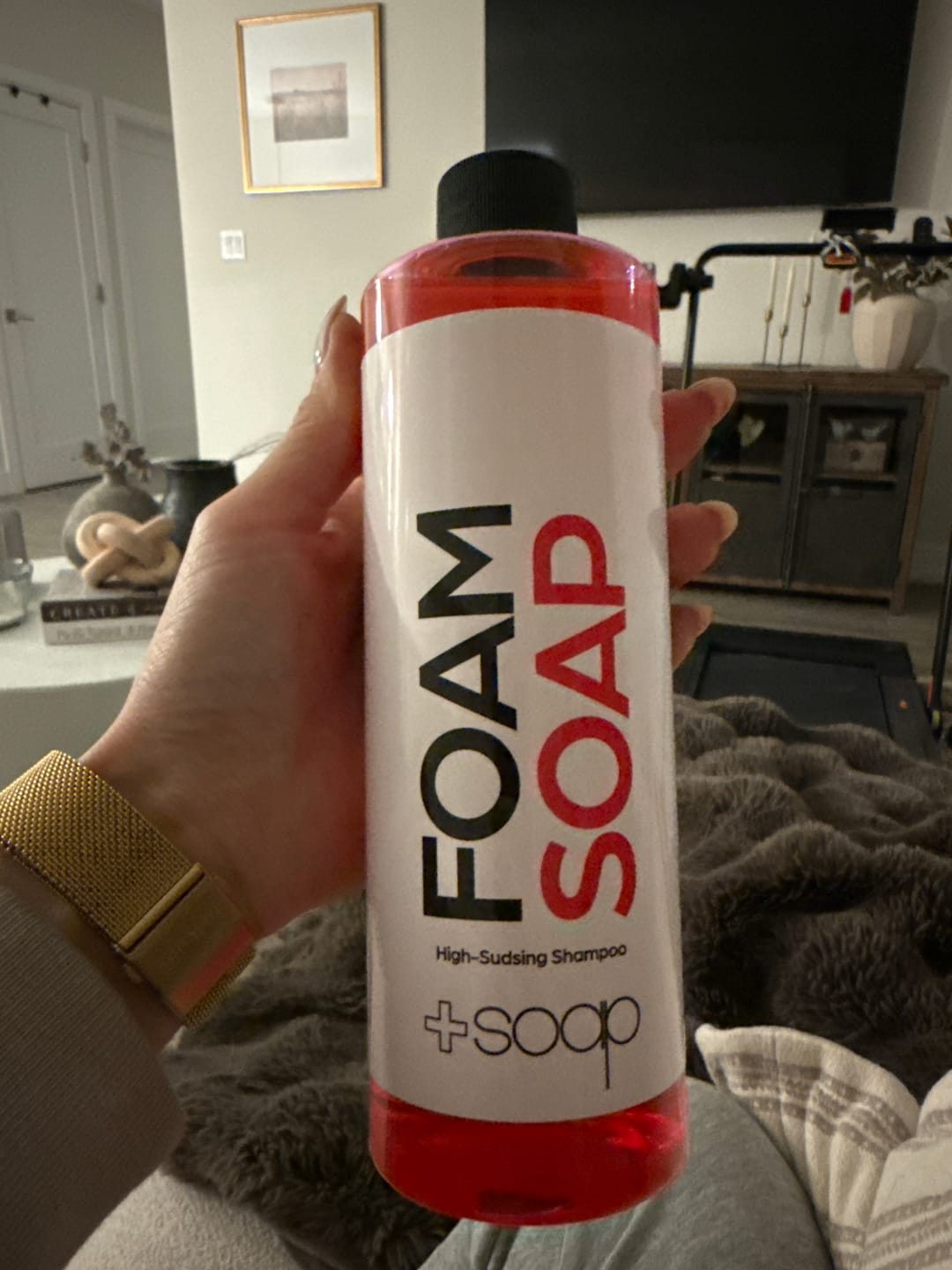 Customer photo review of +Soap Auto Shampoo