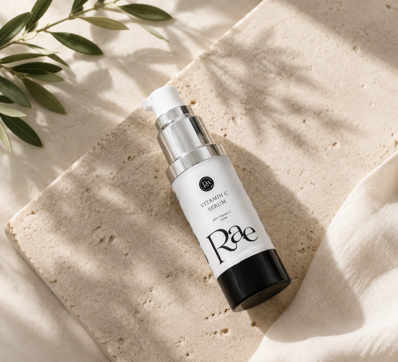 Customer photo review of Rae Anti-Aging Serum for Wrinkles, Fine Lines & Firmness, Patented Formula for Smooth Radiant Skin