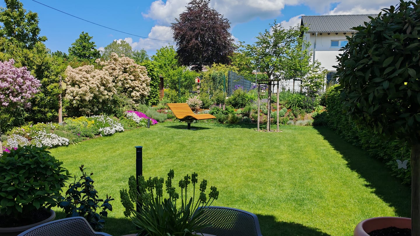 Customer photo review of MEBE Wave Lounge - drehbare Gartenliege für 2 Personen