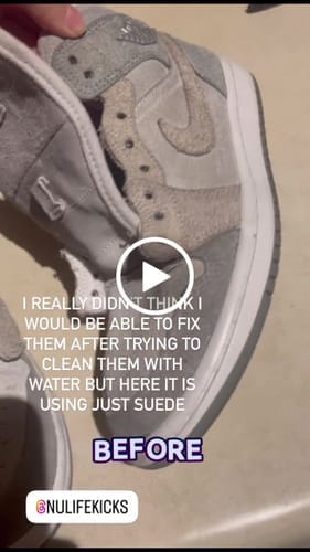 Customer photo review of Just Suede