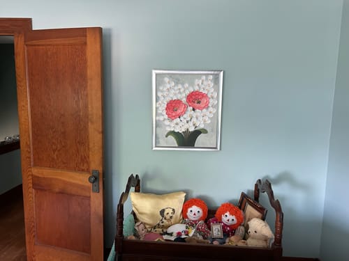 Customer review photo for Plaster Art Texture Painting #SG501