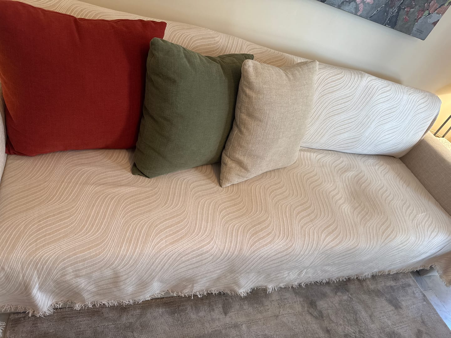 Customer photo review of Rippled / Sofa Cover