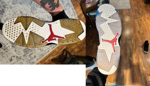 Customer photo review of Just Suede