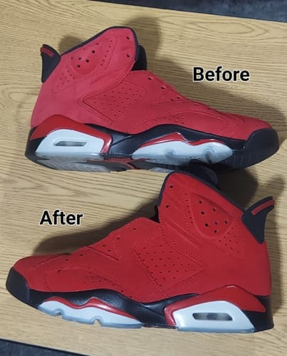 Customer photo review of Just Suede - Gallon