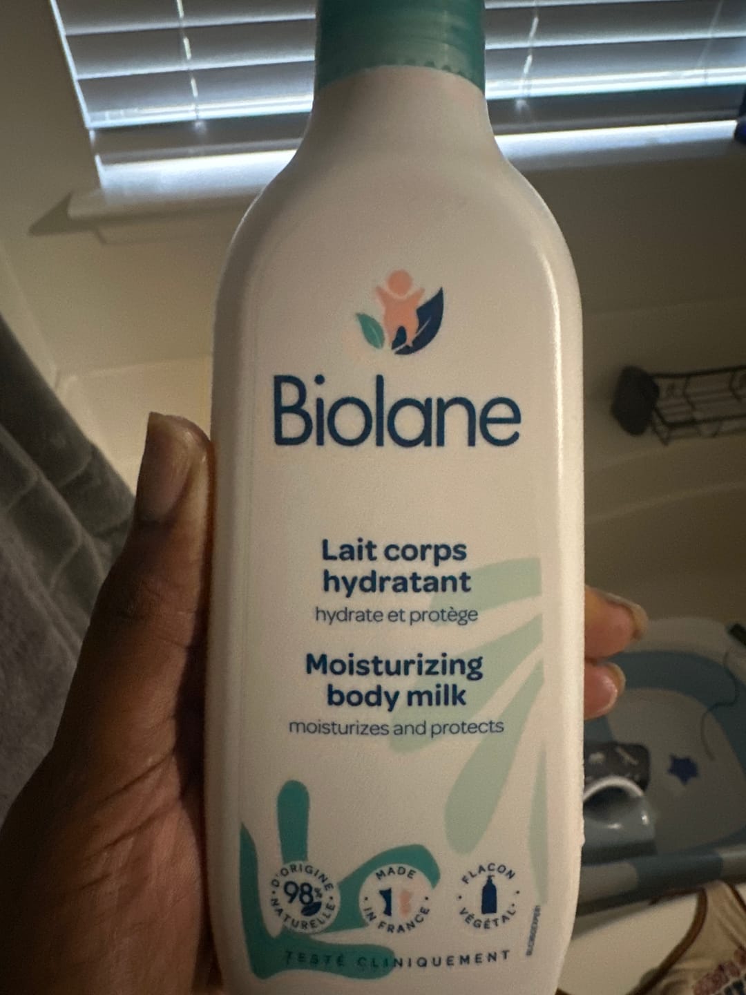 Customer photo review of Biolane Moisturizing Body Milk Nemlendirici Vücut Sütü 750 ml - Hydrating Skincare for Dry Skin