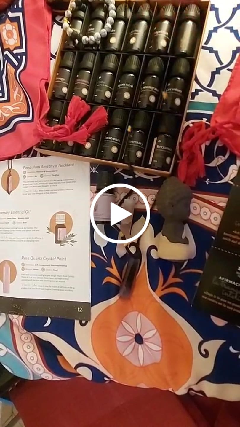 Customer video review of Crystal Subscription Box