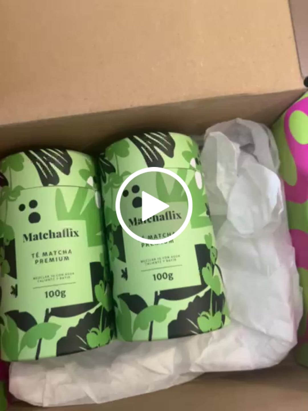 Customer video review of Té Matcha Premium 100%