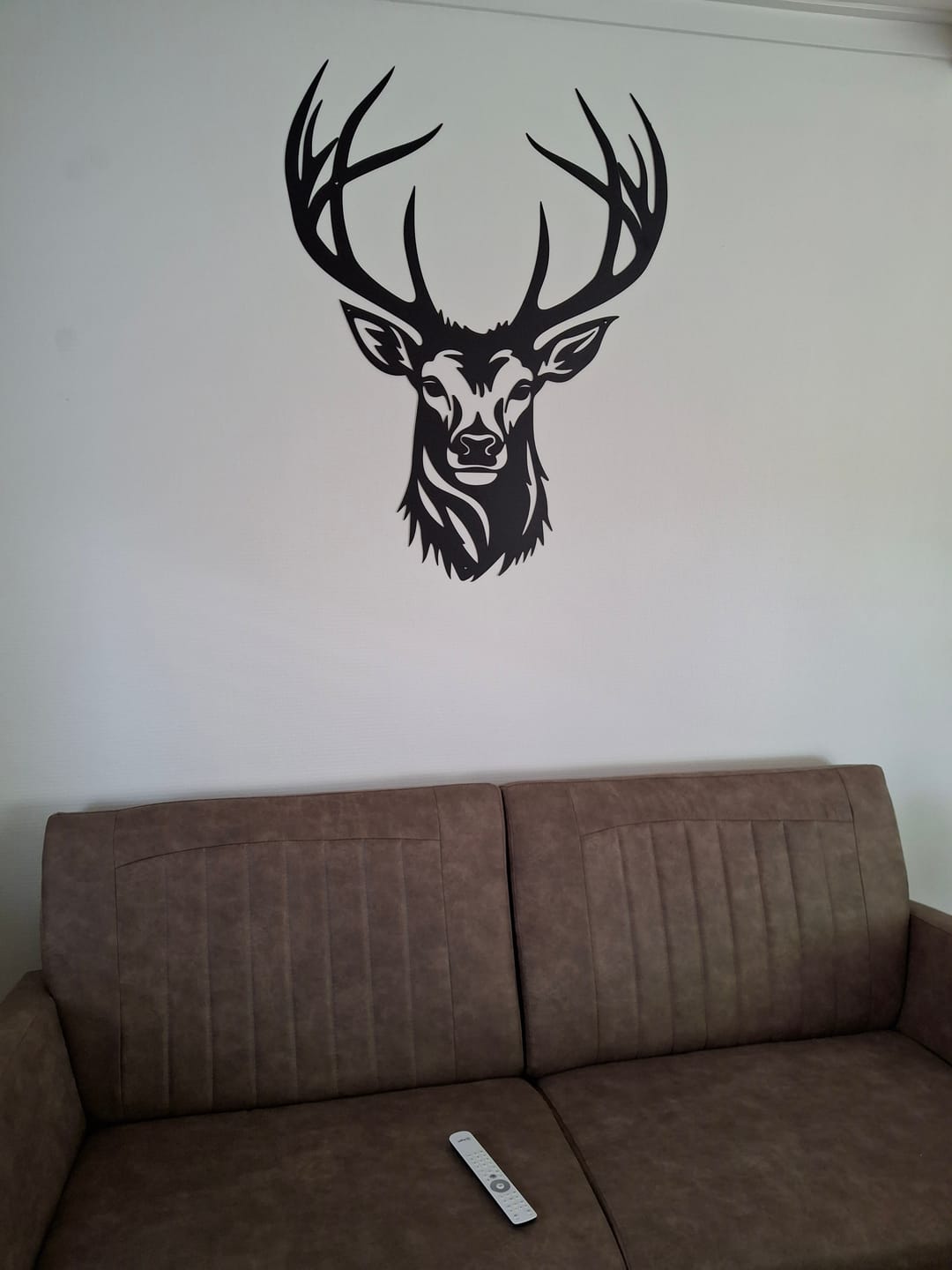 Customer photo review of Décoration Murale en Métal - Tête de cerf