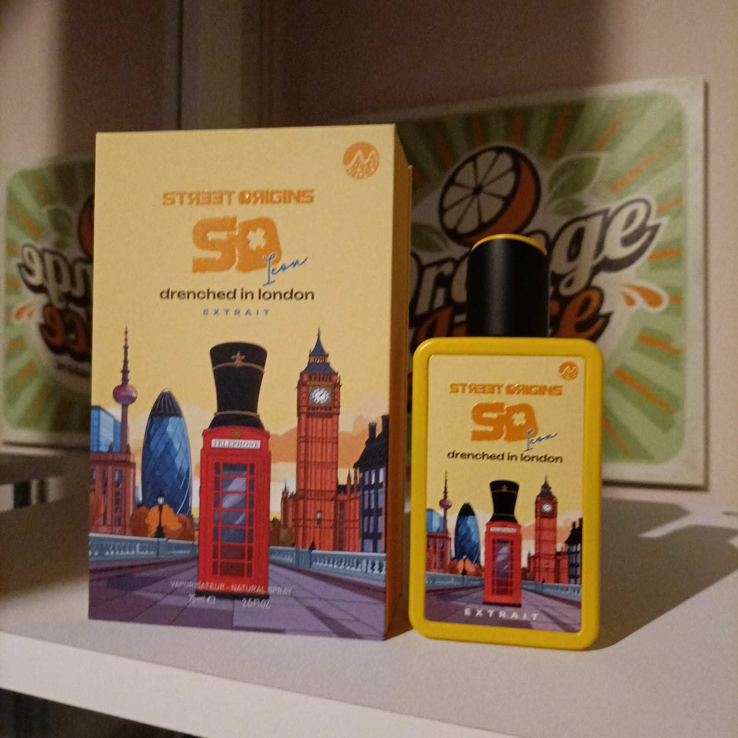 Customer photo review of Street Origins - Drenched In London