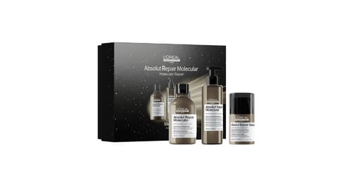 Customer photo review of L'Oréal Professionnel Absolut Repair Molecular Hair Care Gift Set – Shampoo, Serum & Leave-In