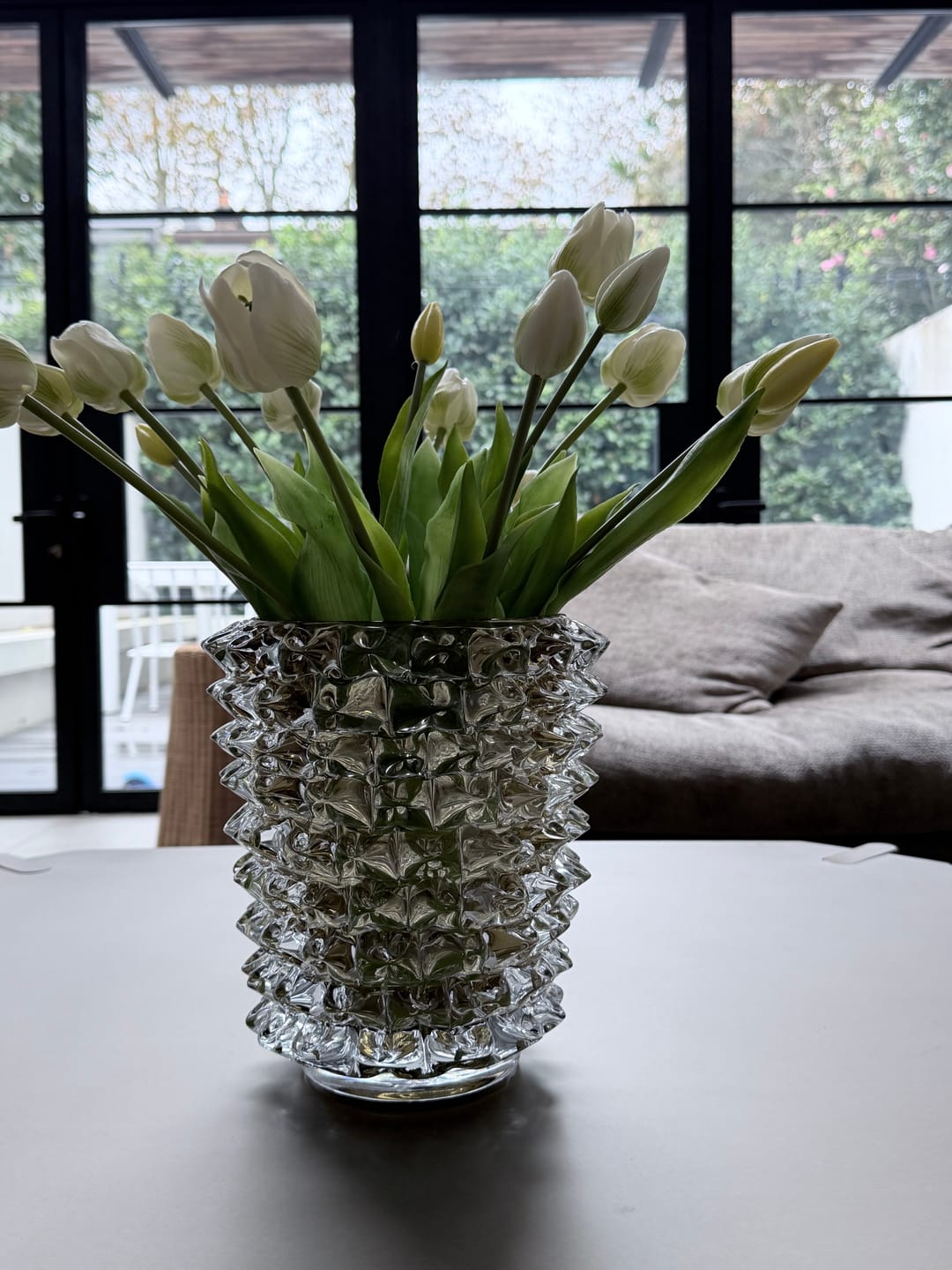 Customer photo review of Tulips - White Long Stem