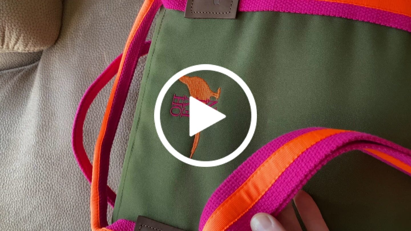 Customer video review of Schulterriemen - DYO -