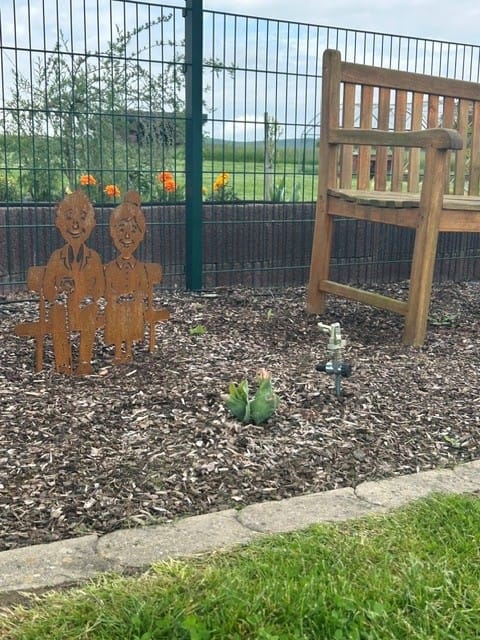 Customer photo review of Gartenstecker Oma & Opa