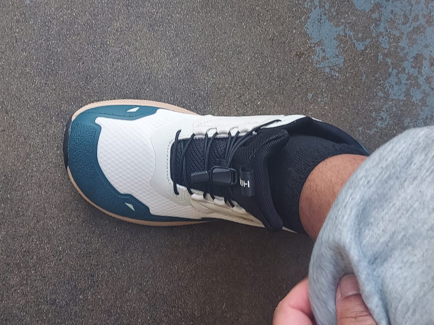 Customer photo review of Stratus - Wide Toe Sneakers