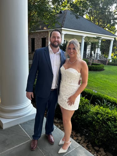Customer photo review of Jillian Mini Dress