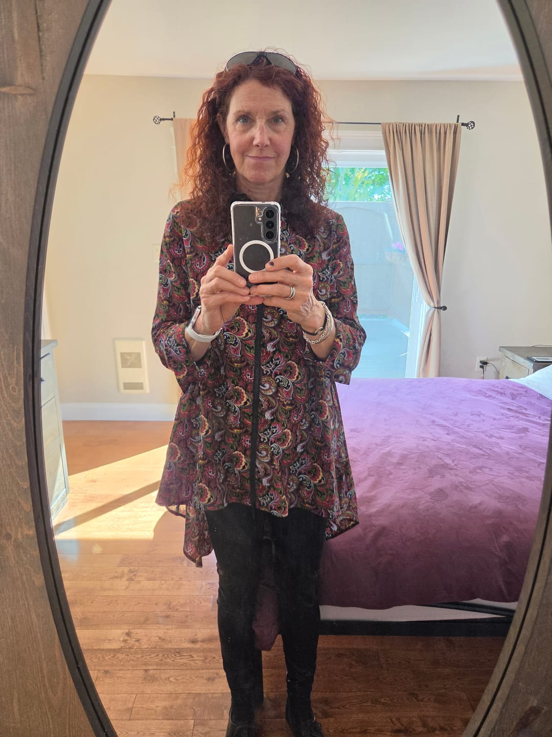 Customer photo review of SS26 Brenda Zipper Front Red Label