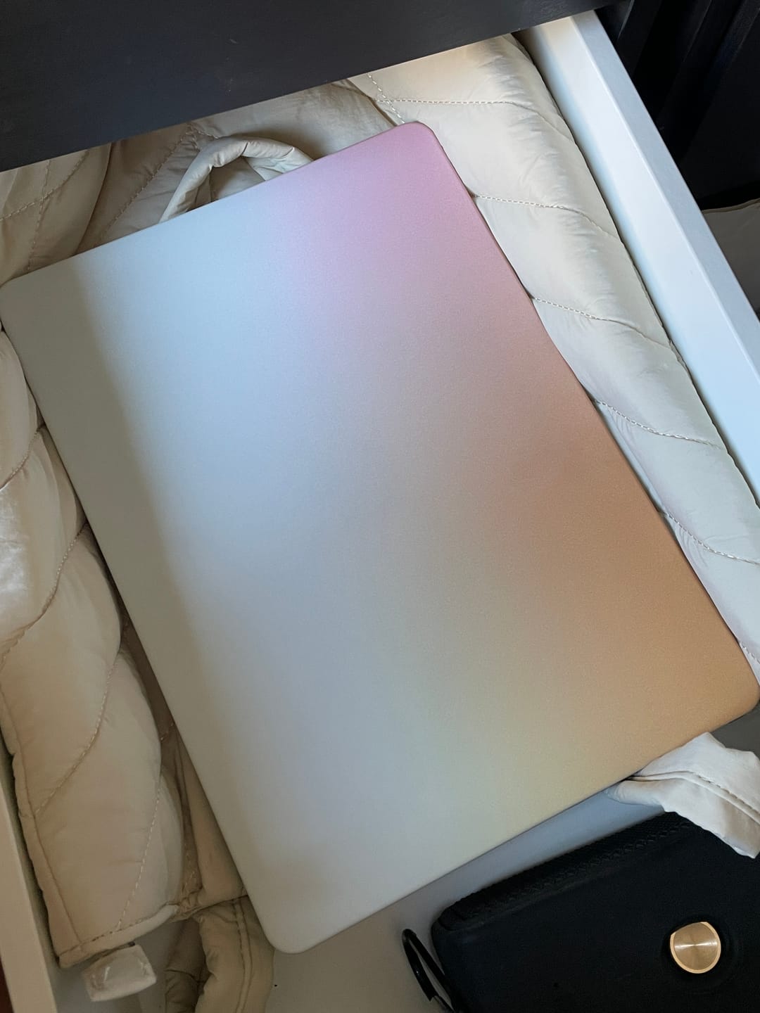 Customer photo review of Sunrise Gradient Dried Flowers Protective Case for Macbook Air & Pro 13/14/15//16 inch