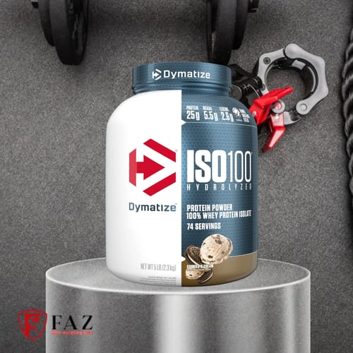 Customer photo review of Dymatize ISO 100 Whey Protein Isolate – Cookies & Cream – 1.36 LB