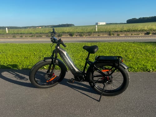 Customer photo review of Lankeleisi MG600 Plus 2025 Version 26" Fat Bike 960Wh All Terrain SUV E-Bike with Switchable Sensor 48V 20Ah Battery