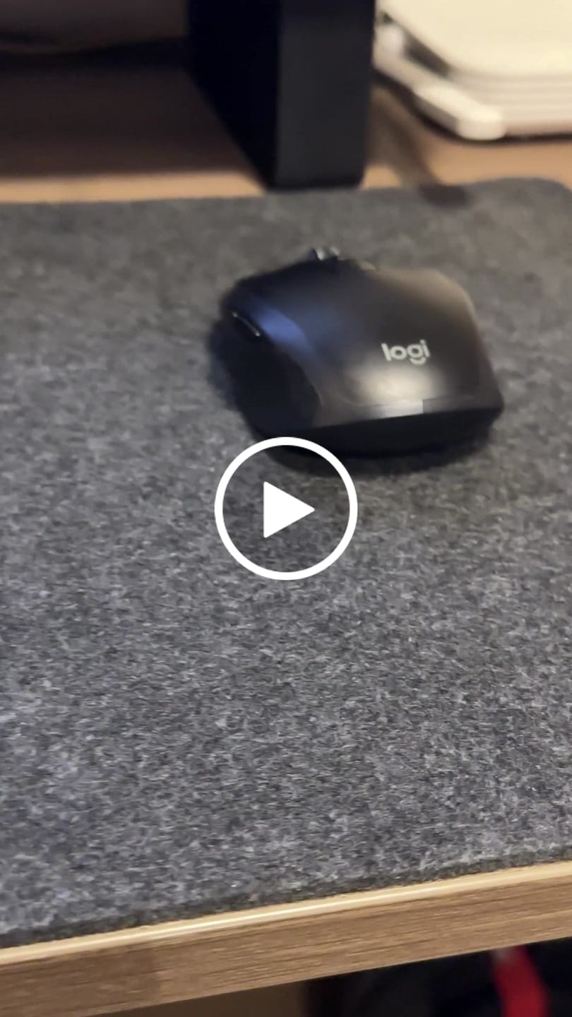 Customer video review of Mouse Pad de Fieltro