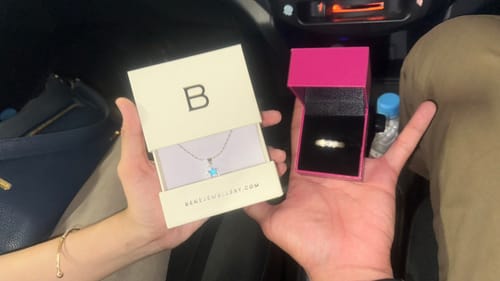 Customer photo review of Lea Star Necklace