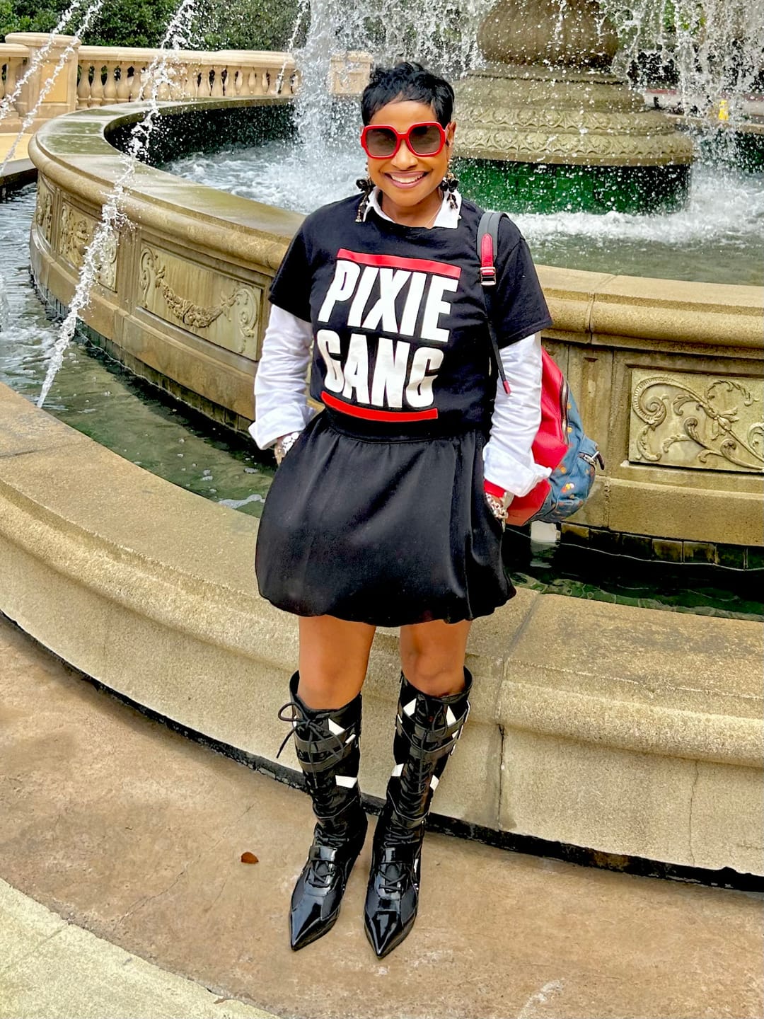 Customer photo review of Pixie Gang Tshirt