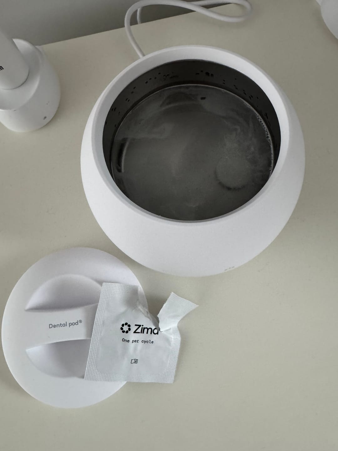 Customer photo review of Ultrasonic Boosting Tablets