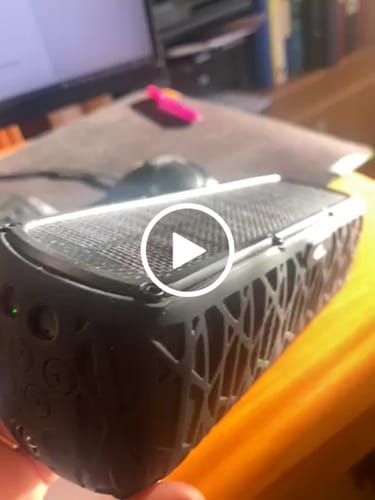 Customer video review of LYT-1 Solar Bluetooth Speaker / with Power-bank Function