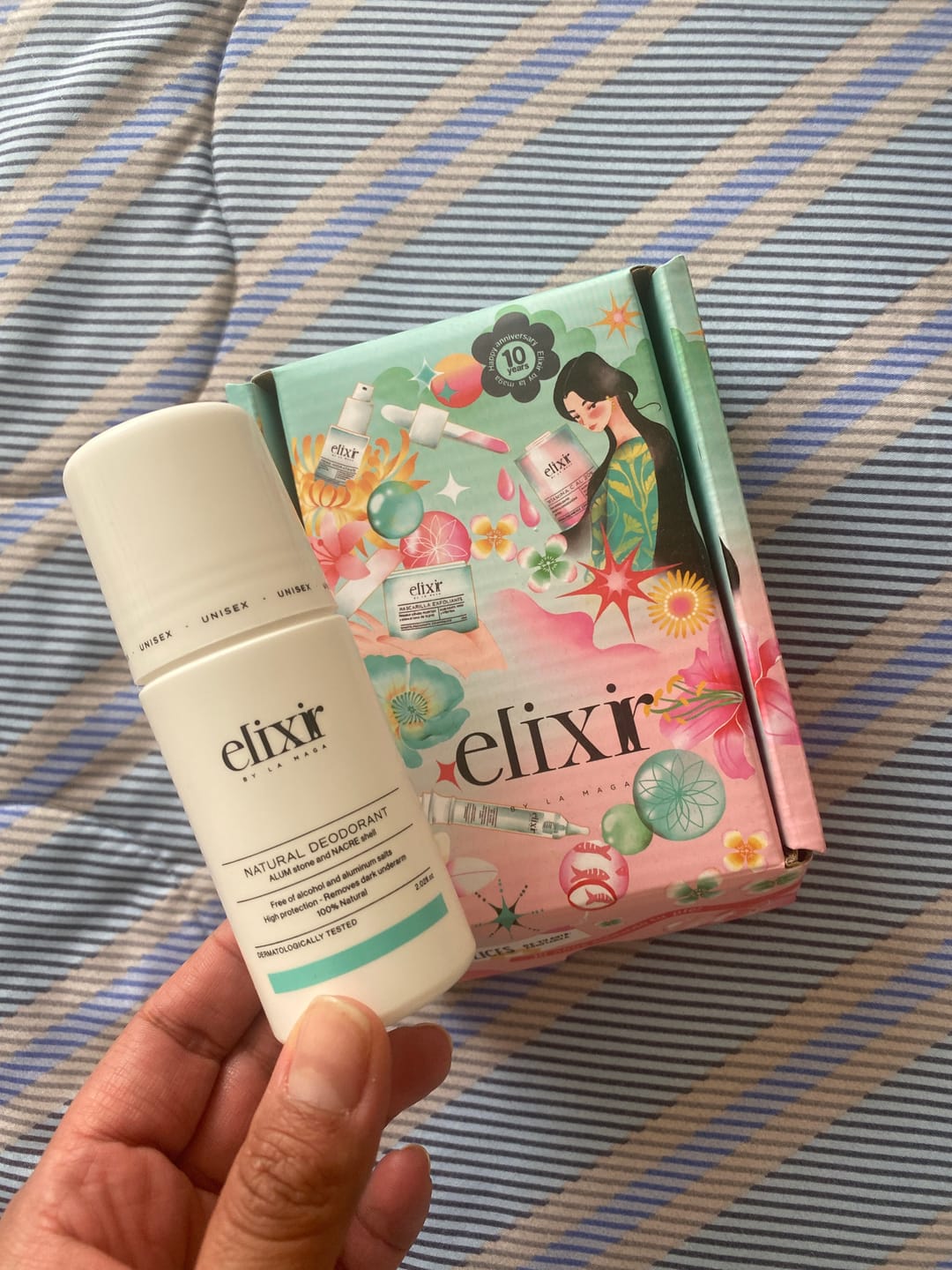 Customer photo review of Desodorante Natural Unisex