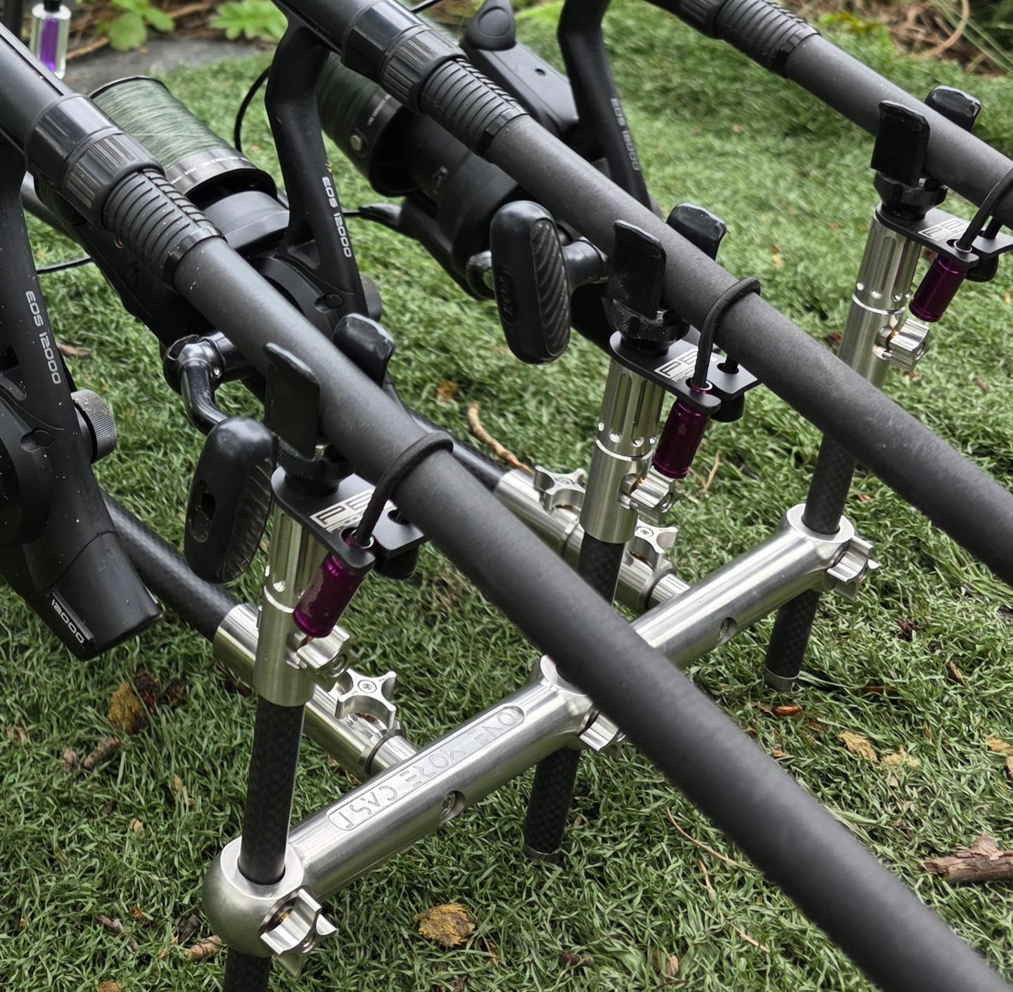 Customer photo review of Stainless Steel Bungee Rod Lock DLX - 1 Size Fits All