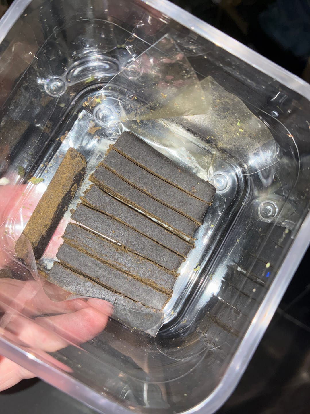 Customer photo review of Premium THCa Hash Bar