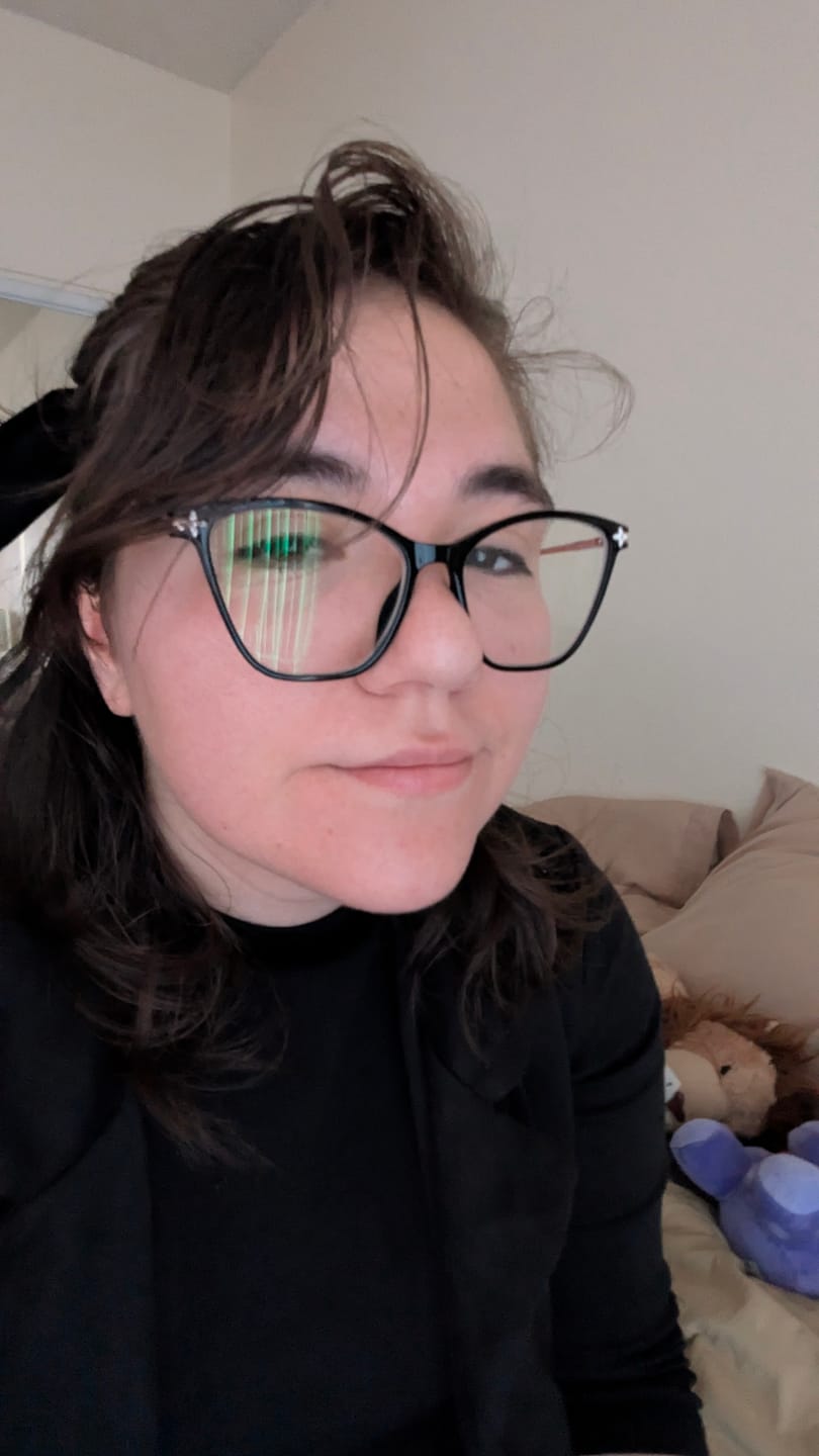 Customer photo review of Raelyn Eyeglasses