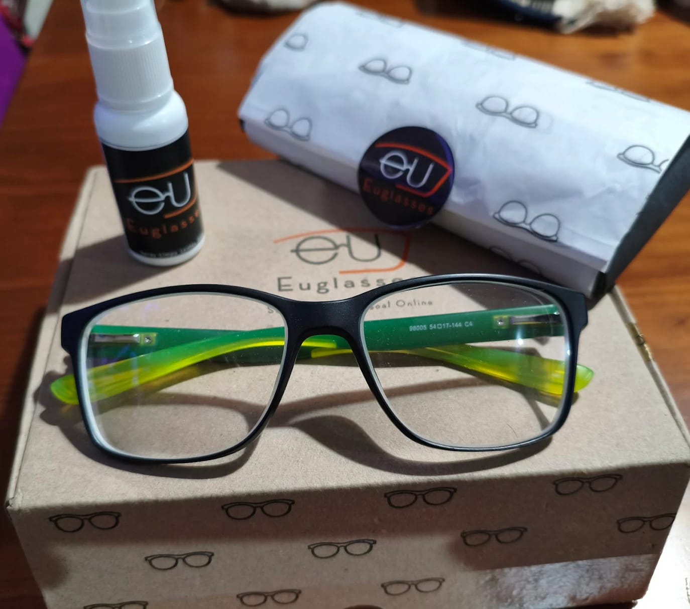 Customer photo review of Óculos de Grau Thunder