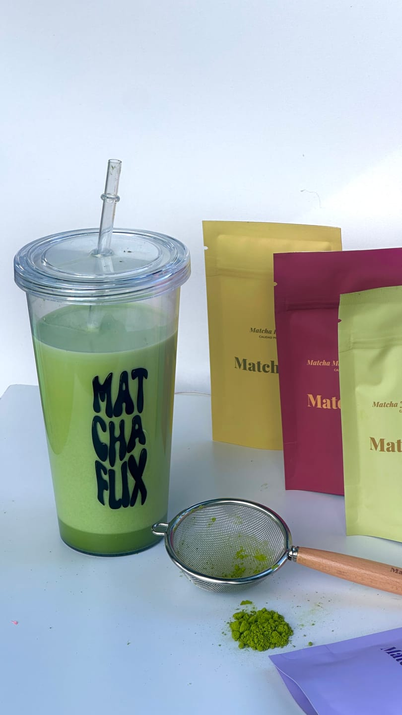 Customer photo review of Pack Té Matcha Sabores Premium 100% Degustación