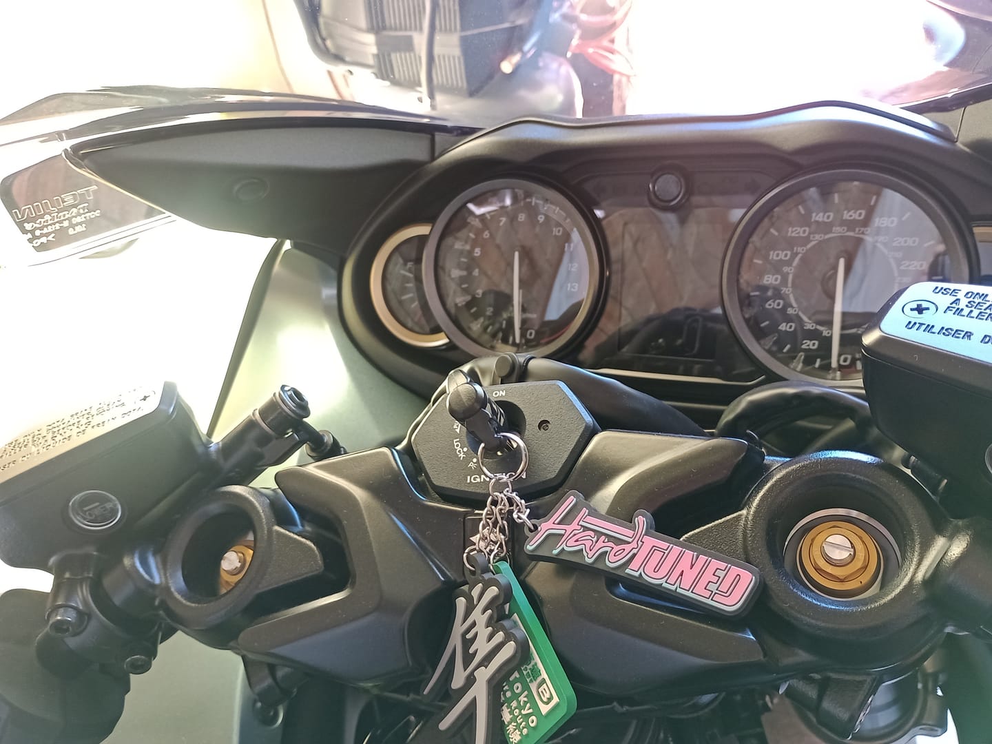 Customer photo review of Pink HardTuned Soft Rubber Key Ring