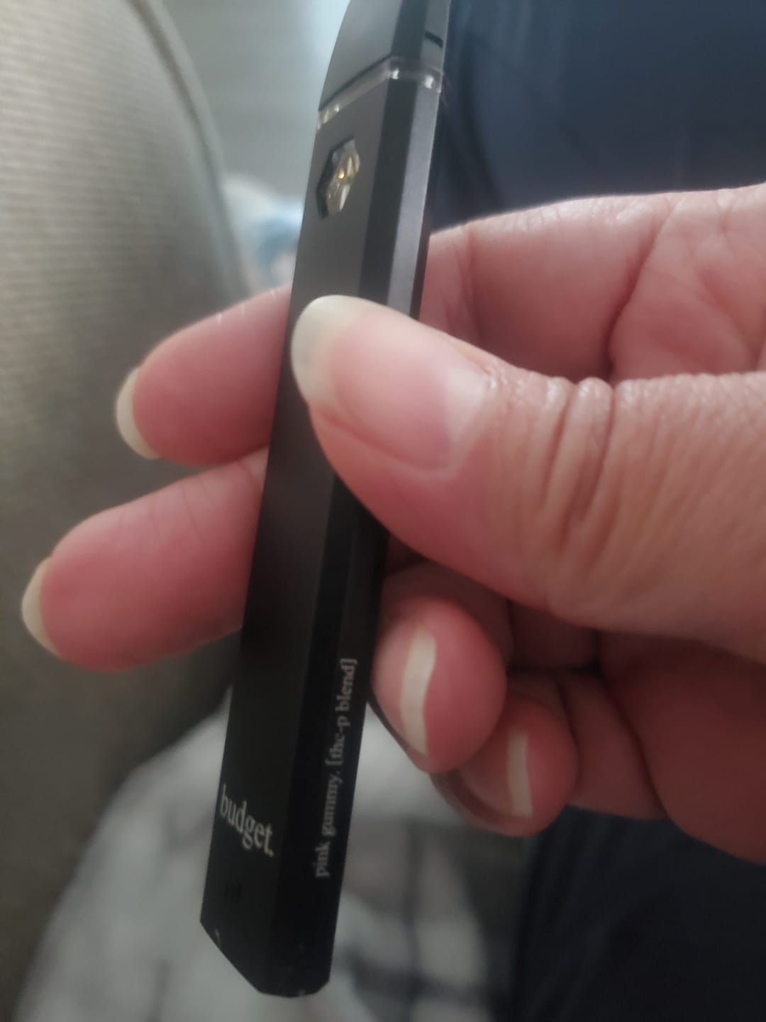 Customer photo review of 1 Gram THC-P Blend Vape Pen | Pink Gummy - Indica
