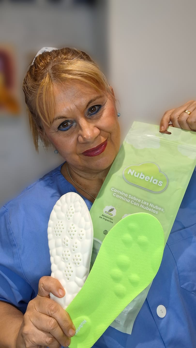 Customer photo review of Plantillas Nubelas | Comodidad en cada pisada