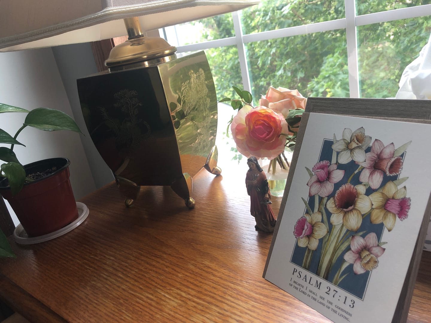 Customer photo review of Land Of the Living Print