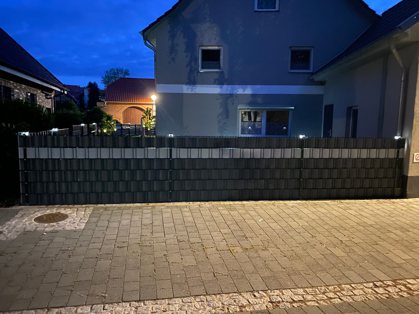 Customer photo review of 6040 Solar Zaunleuchte LED - 60X40mm