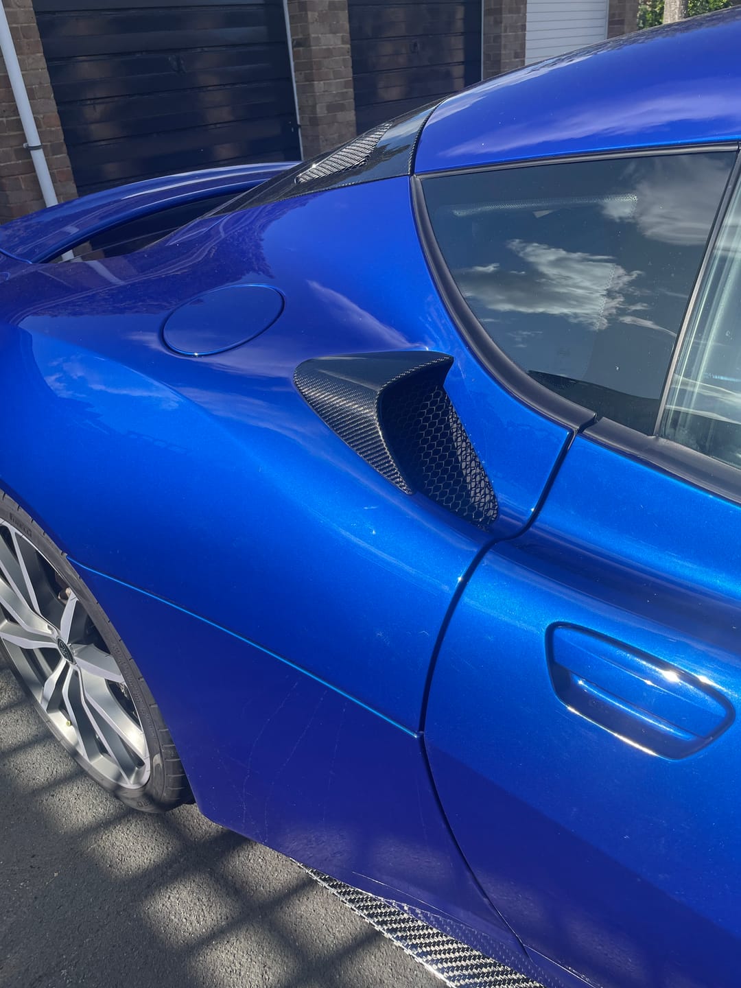 Customer photo review of Lotus Evora GTE Side Scoop