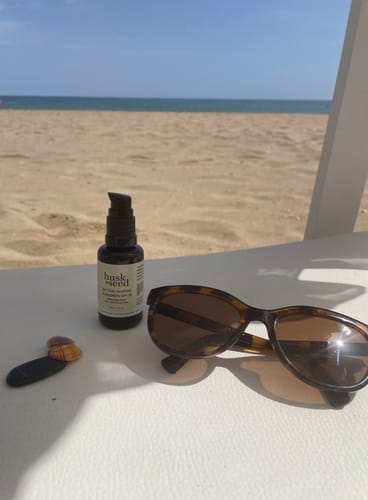 Customer photo review of Natural Mineral Sunscreen SPF 30 (Neroli)
