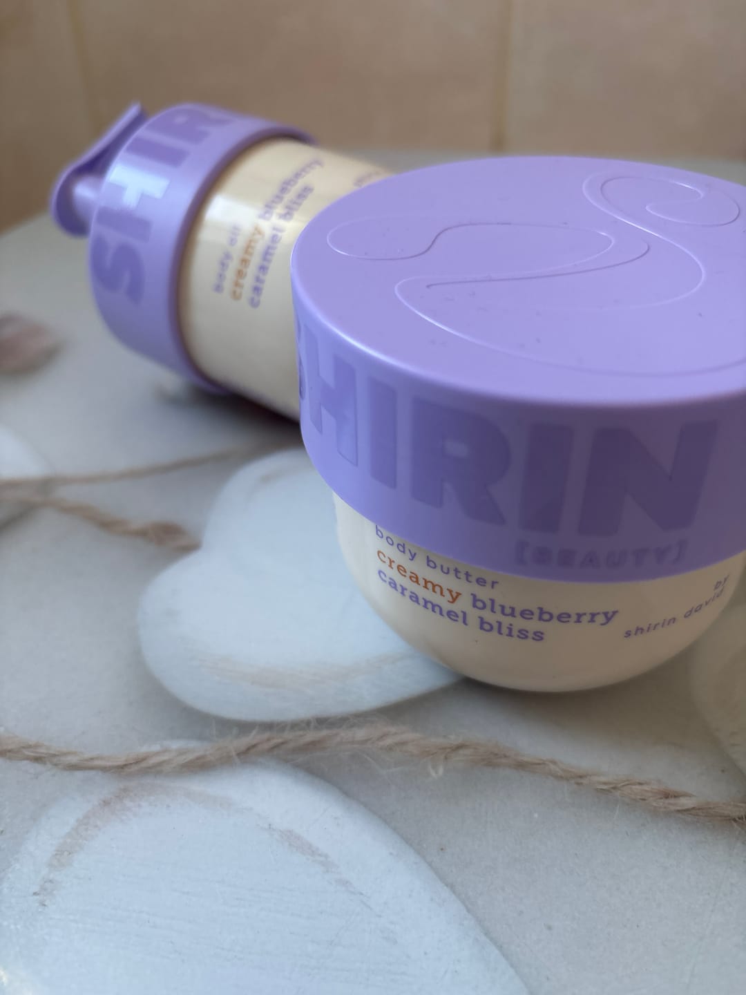 Customer photo review of Body Butter Creamy Blueberry Caramel Bliss